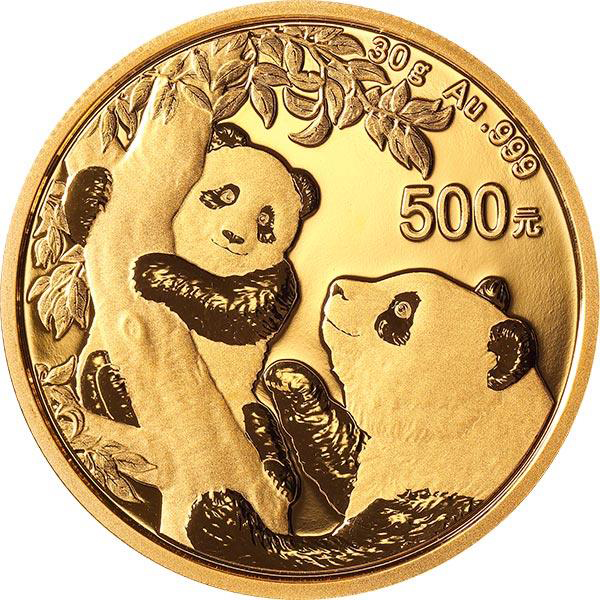 2021版熊猫普制金币套装（57克）